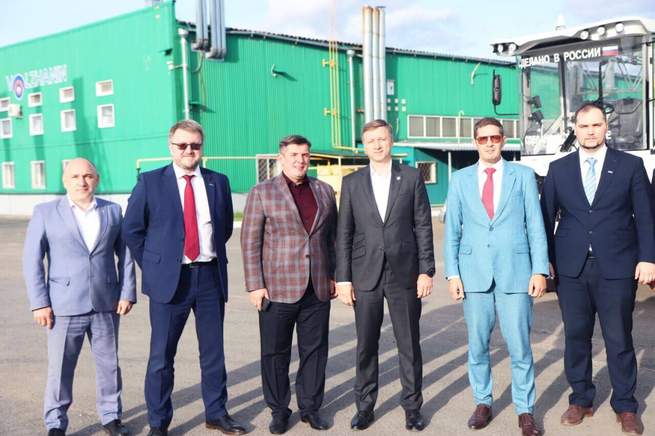 Министр промышленности и торговли Республики Татарстан на предприятии «Волжанин»